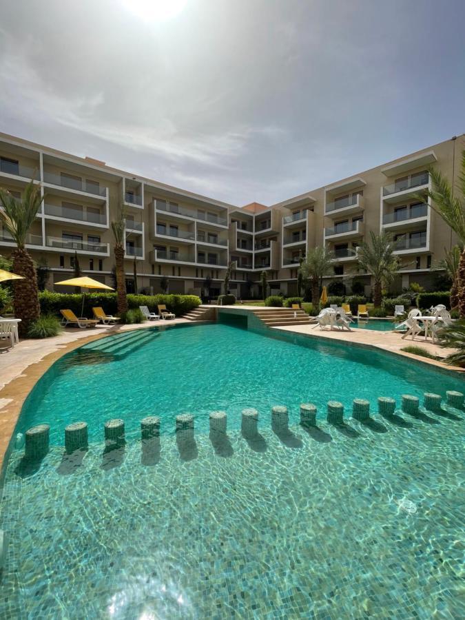 Splendide Appartement En Residence Piscine Marrákes Kültér fotó