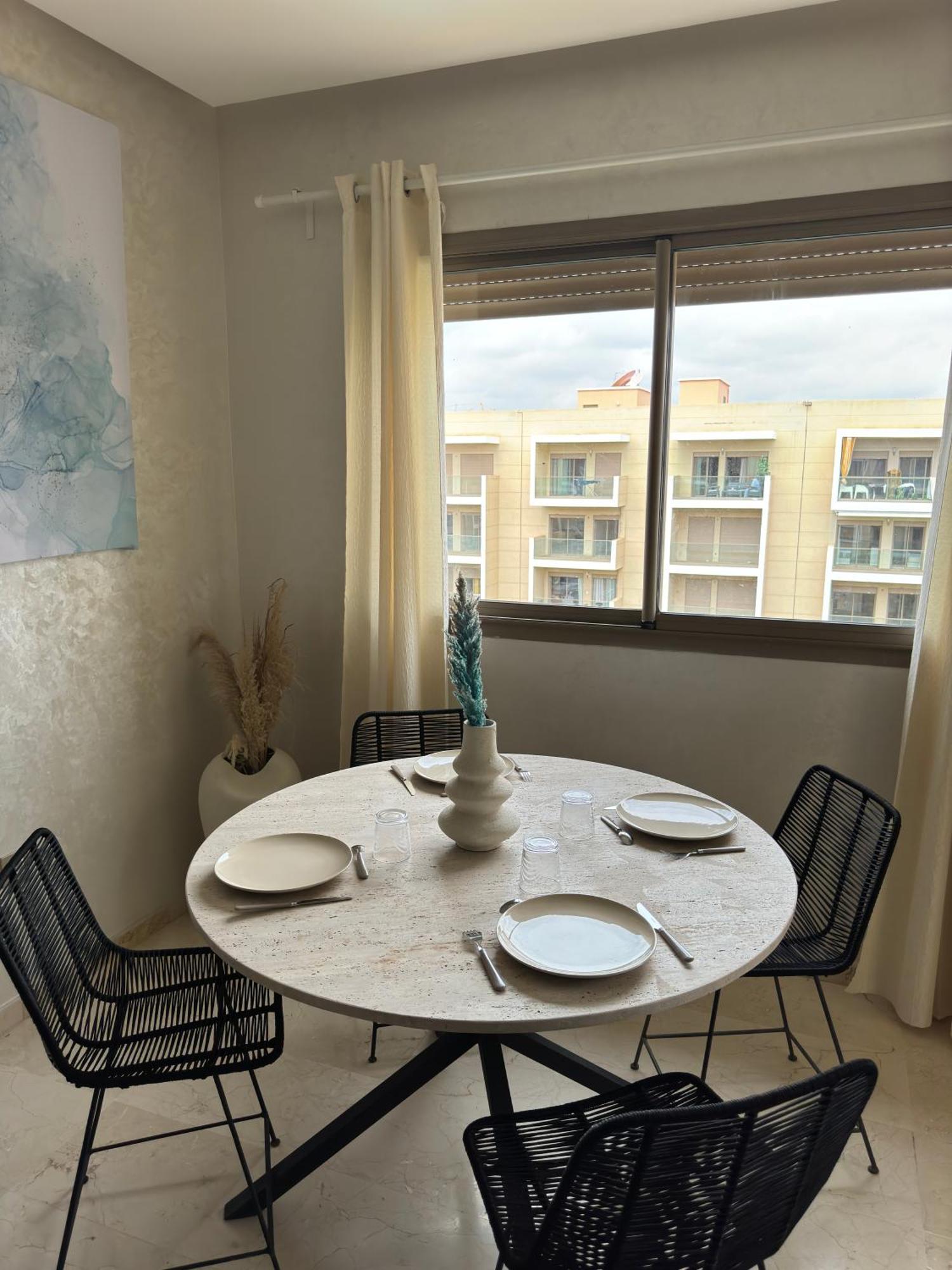 Splendide Appartement En Residence Piscine Marrákes Kültér fotó
