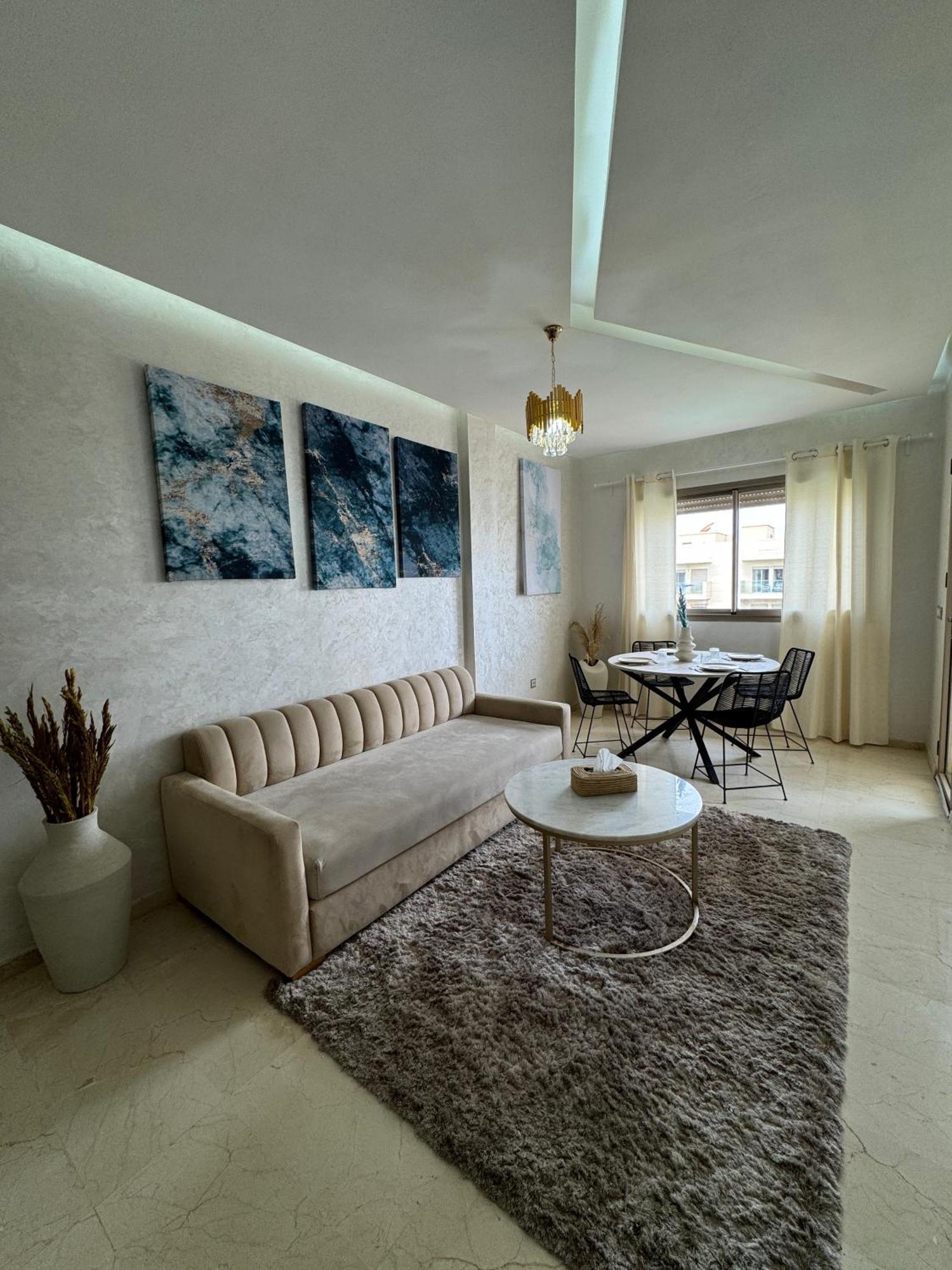 Splendide Appartement En Residence Piscine Marrákes Kültér fotó